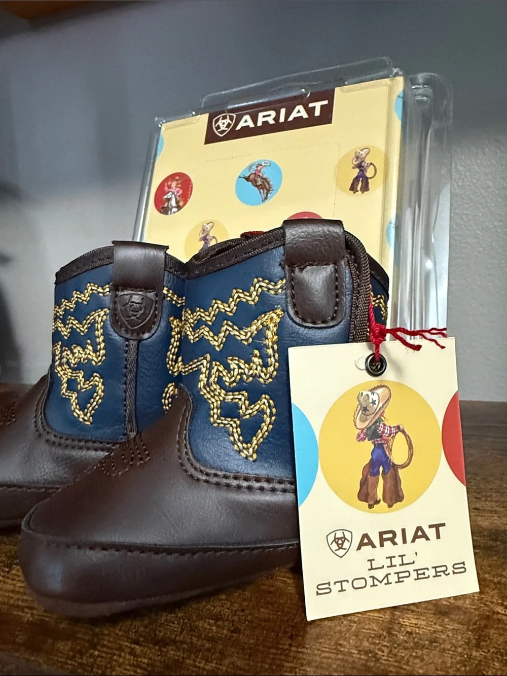 ARIAT DEADWOOD INFANT BOOTS BROWN - BOOT Baby